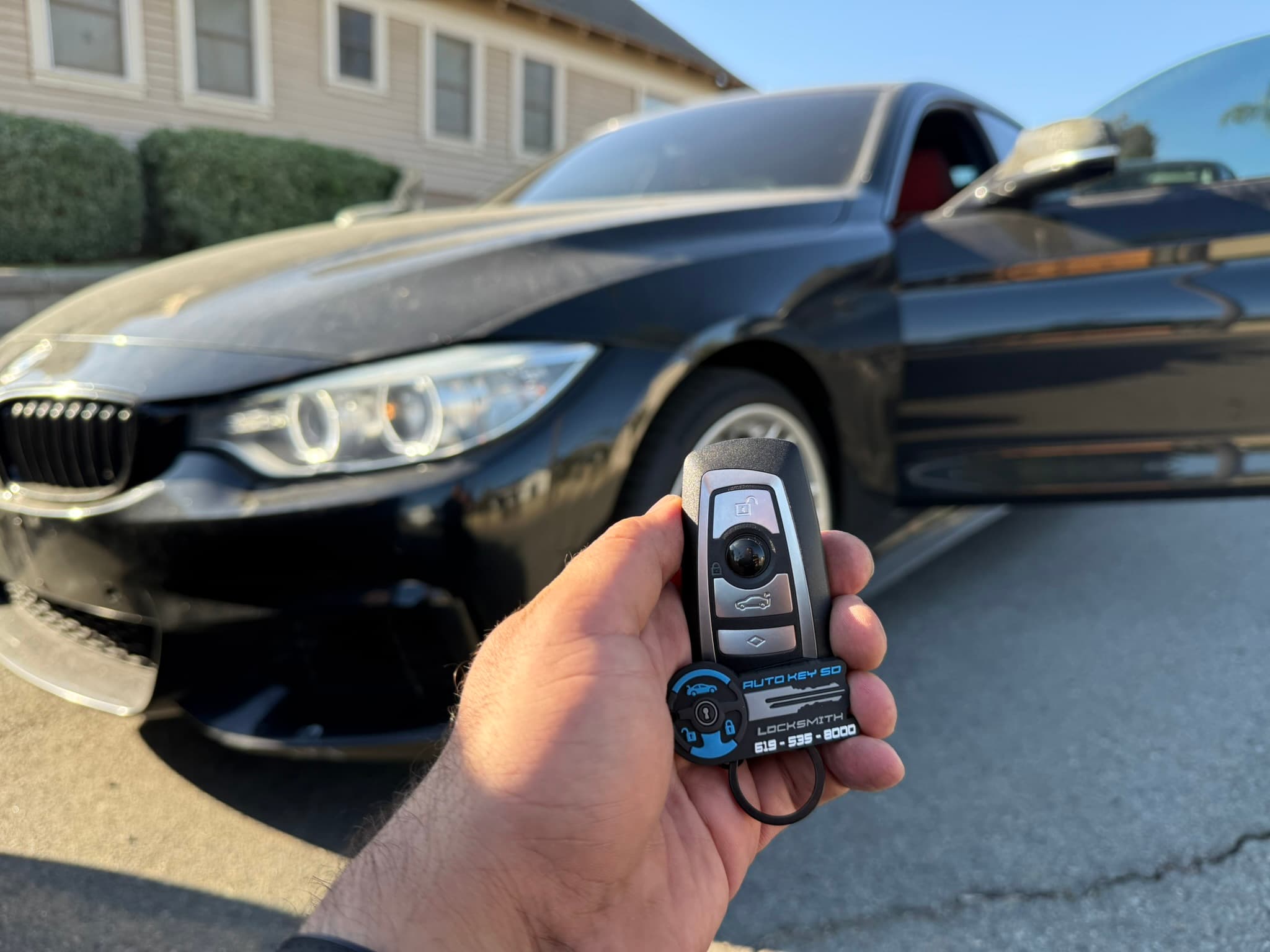 BMW key fob completed by Auto Key SD