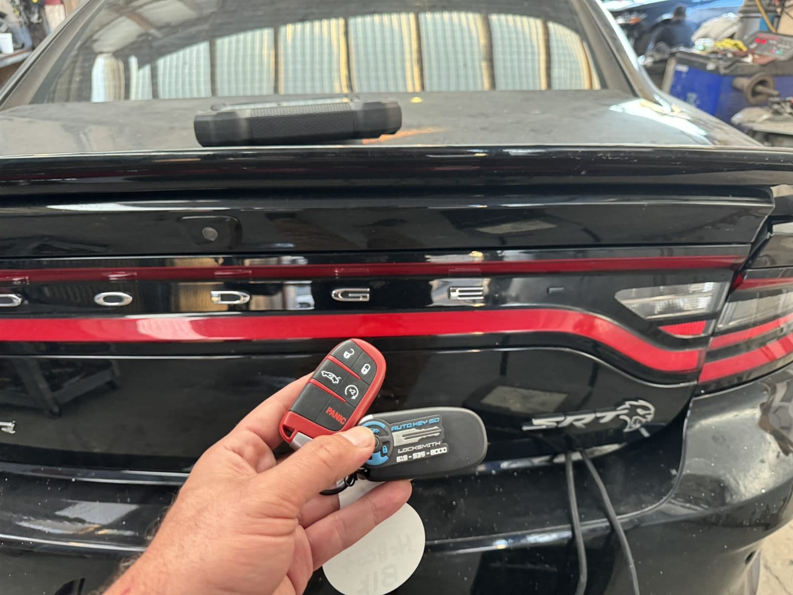 Dodge smart key completed by Auto Key SD