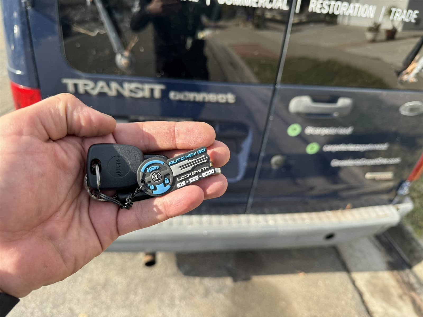 Ford transponder key completed by Auto Key SD