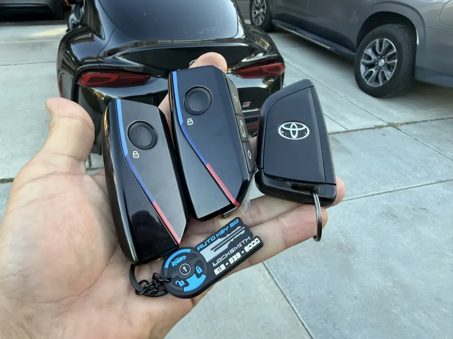 Toyota GR Supra smart keys